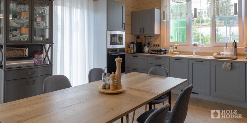 Дом из клееного бруса по проекту \"Прага-мини v.2\" Фото 31